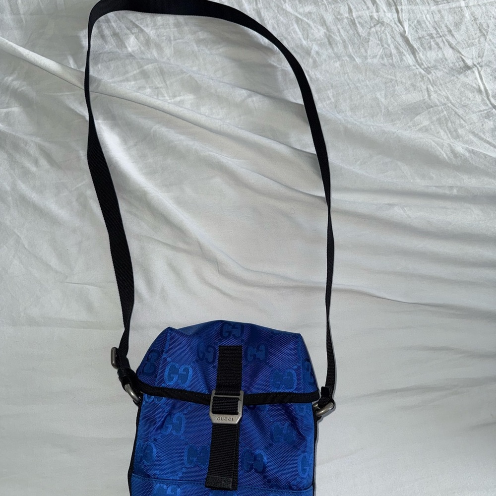 Gucci Off The Grid Blue Messenger Bag